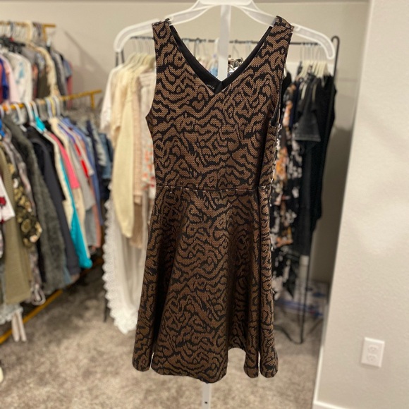 Pastourelle Other - Pastourelle by Pippa & Julie Fit and Flare Formal Girls Metallic Swing Dress